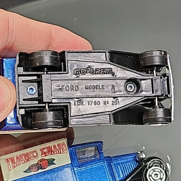Majorette Vintage Diecast Trucks Set Of 2 Ford Model A 1/60 #201 - Picture 7 of 8
